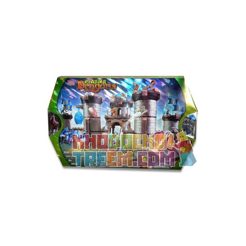 MEGA BLOKS 9435 Xếp hình kiểu Lego CASTLE Valor Castle Heroic Castle Lâu đài Anh Hùng 395 khối MEGA BLOKS 9435 Xếp hình kiểu Lego CASTLE Valor Castle Heroic Castle Lâu đài Anh Hùng 395 khối