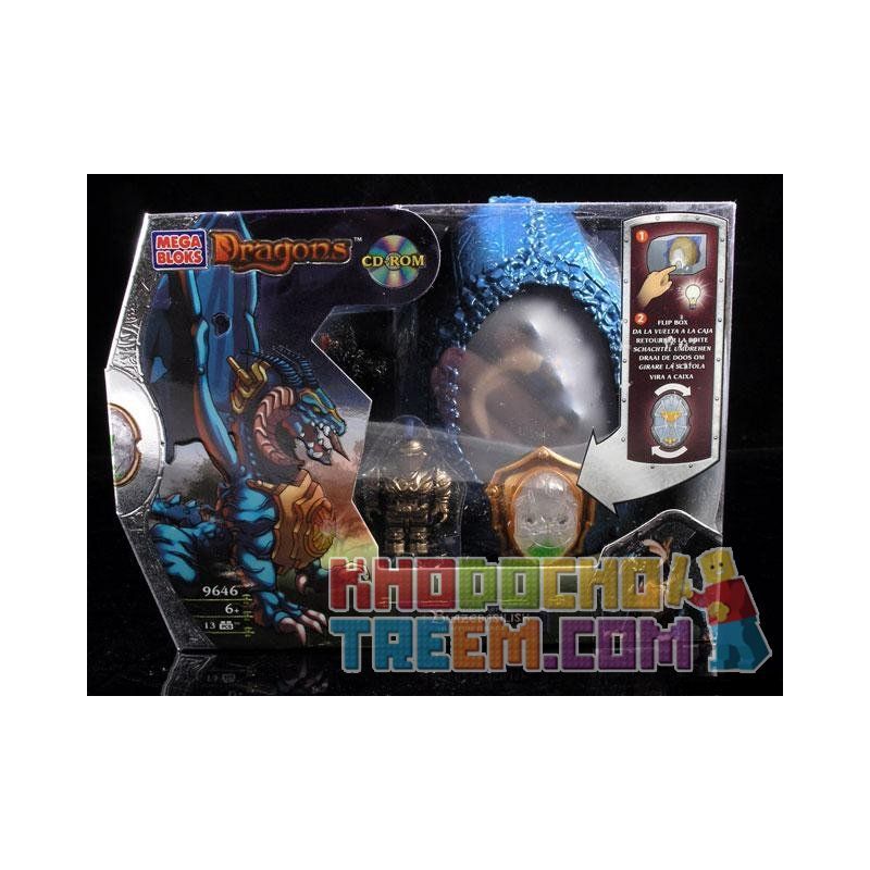 MEGA BLOKS 9646 Xếp hình kiểu Lego Blazebasilisk. 13 khối MEGA BLOKS 9646 Xếp hình kiểu Lego Blazebasilisk. 13 khối