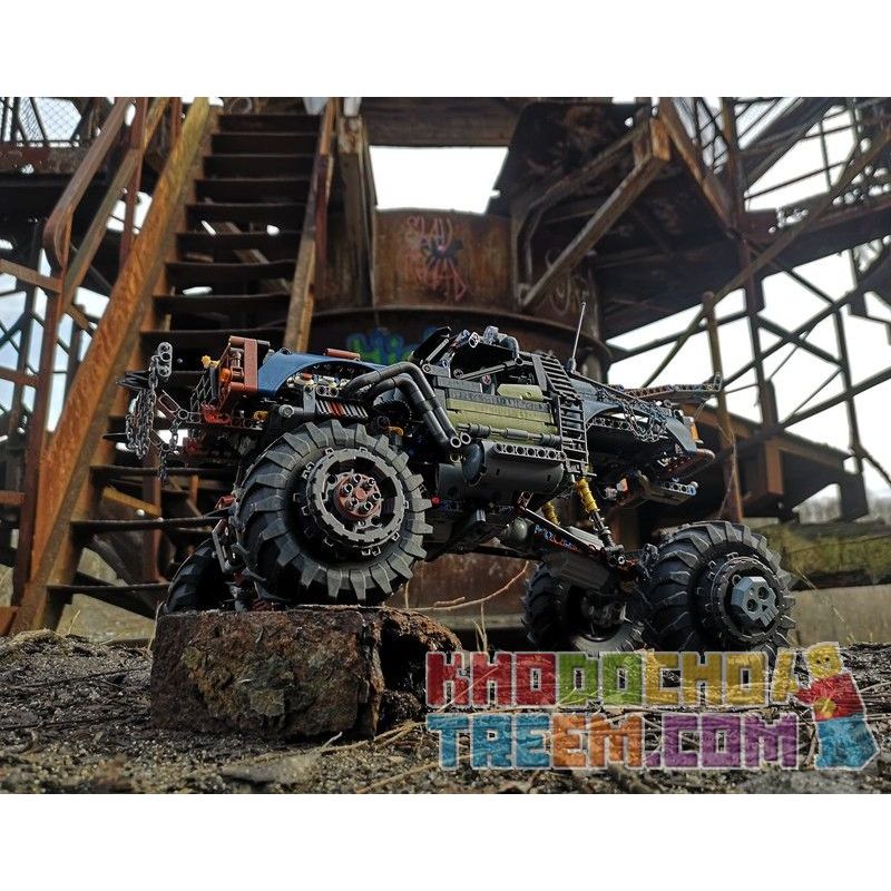 MouldKing 18006 Mould King 18006 REBRICKABLE MOC-35305 35305 MOC35305 non  THẺ KÉO NGÀY TẬN THẾ bộ đồ chơi xếp lắp ráp ghép mô hình  REBEL TOW TRUCK Kỹ Thuật Công Nghệ Cao Mô Hình Phương Tiện 1507 khối