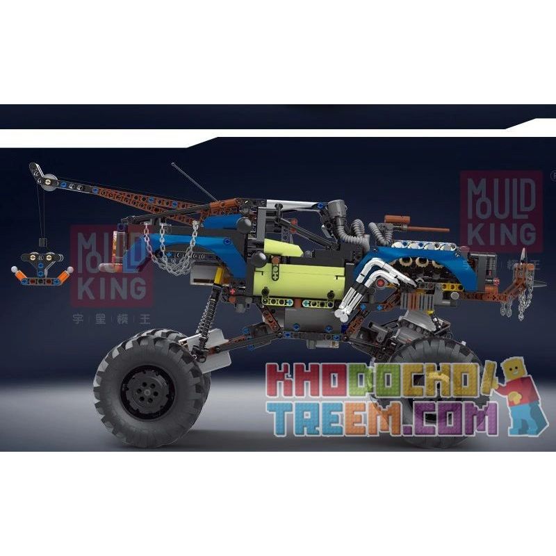 MouldKing 18006 Mould King 18006 REBRICKABLE MOC-35305 35305 MOC35305 non  THẺ KÉO NGÀY TẬN THẾ bộ đồ chơi xếp lắp ráp ghép mô hình  REBEL TOW TRUCK Kỹ Thuật Công Nghệ Cao Mô Hình Phương Tiện 1507 khối