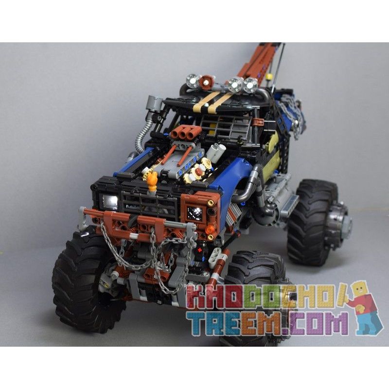 MouldKing 18006 Mould King 18006 REBRICKABLE MOC-35305 35305 MOC35305 non  THẺ KÉO NGÀY TẬN THẾ bộ đồ chơi xếp lắp ráp ghép mô hình  REBEL TOW TRUCK Kỹ Thuật Công Nghệ Cao Mô Hình Phương Tiện 1507 khối