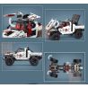ZHEGAO 00825 00826 00827 00828 00829 00830 Xếp hình kiểu   Whiteship Buggy gồm 6 hộp nhỏ 2013 khối