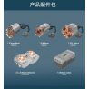 ZHEGAO 00825 00826 00827 00828 00829 00830 Xếp hình kiểu   Whiteship Buggy gồm 6 hộp nhỏ 2013 khối