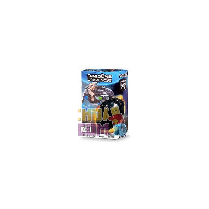 MEGA BLOKS 95124 Xếp hình kiểu Lego Raven Raven. 44 khối MEGA BLOKS 95124 Xếp hình kiểu Lego Raven Raven. 44 khối