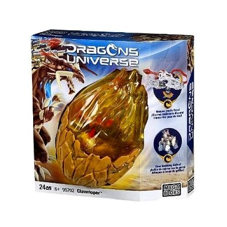 MEGA BLOKS 95202 non  CÁI KẸP bộ đồ chơi xếp lắp ráp ghép mô hình CLAWRIPPER 24 khối