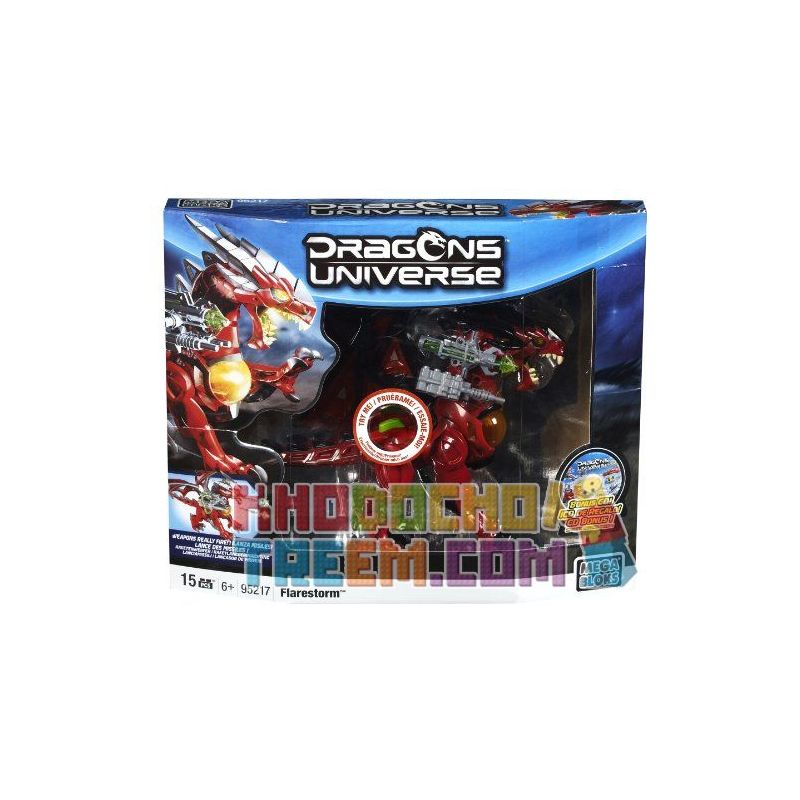 MEGA BLOKS 95217 Xếp hình kiểu Lego Flarestorm Flare Storm Bão Bùng 15 khối MEGA BLOKS 95217 Xếp hình kiểu Lego Flarestorm Flare Storm Bão Bùng 15 khối