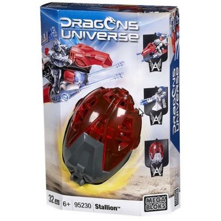MEGA BLOKS 95230 non  STALLION. bộ đồ chơi xếp lắp ráp ghép mô hình 32 khối