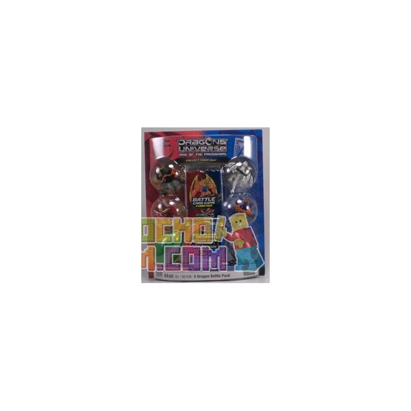 MEGA BLOKS 95106 Xếp hình kiểu Lego 5 Dragon Battle Pack 5 Dragon Battle Bag Gói 5 Trận Chiến Rồng 44 khối MEGA BLOKS 95106 Xếp hình kiểu Lego 5 Dragon Battle Pack 5 Dragon Battle Bag Gói 5 Trận Chiến Rồng 44 khối