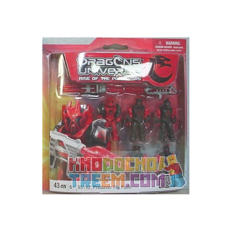MEGA BLOKS 95142 Xếp hình kiểu Lego Predavors Fig Pack Primedors Fig Pack. 43 khối MEGA BLOKS 95142 Xếp hình kiểu Lego Predavors Fig Pack Primedors Fig Pack. 43 khối