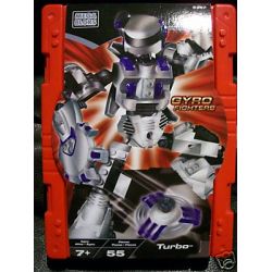 MEGA BLOKS 9367 non  TUABIN bộ đồ chơi xếp lắp ráp ghép mô hình TURBO 55 khối