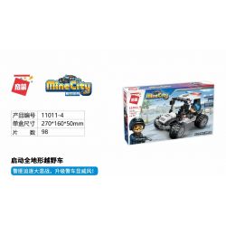 Enlighten 11011-2 11011-3 11011-4 11011-1 Qman 11011-2 11011-3 11011-4 11011-1 non  CẢNH SÁT HỘP NHỎ 4 LOẠI XE ĐẶC CHỦNG ĐA NĂNG ĐIỀU ĐỘNG VƯỢT NGỤC PHI PHÁP TRUY LÙNG MÔ TÔ CẢI TIẾN KHỞI ĐỊA HÌNH MỌI bộ đồ chơi xếp lắp ráp ghép mô hình Minecity Thành Phố Mỏ 488 khối