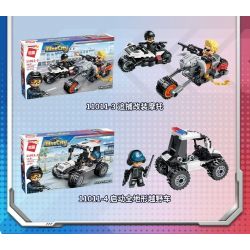 Enlighten 11011-2 11011-3 11011-4 11011-1 Qman 11011-2 11011-3 11011-4 11011-1 non  CẢNH SÁT HỘP NHỎ 4 LOẠI XE ĐẶC CHỦNG ĐA NĂNG ĐIỀU ĐỘNG VƯỢT NGỤC PHI PHÁP TRUY LÙNG MÔ TÔ CẢI TIẾN KHỞI ĐỊA HÌNH MỌI bộ đồ chơi xếp lắp ráp ghép mô hình Minecity Thành Phố Mỏ 488 khối