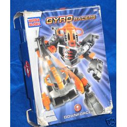 MEGA BLOKS 9383 non  LOWFORCE. bộ đồ chơi xếp lắp ráp ghép mô hình DOWNFORCE 45 khối