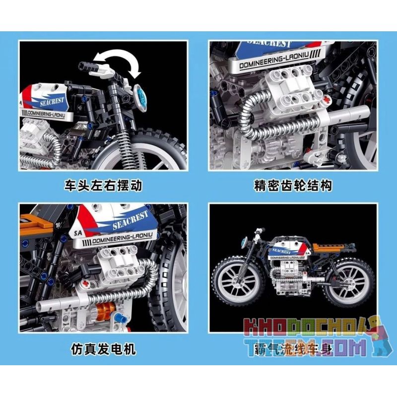 ZHEGAO QL0475 0475 non  XE MÁY BÃO bộ đồ chơi xếp lắp ráp ghép mô hình  Kỹ Thuật Công Nghệ Cao Mô Hình Phương Tiện 366 khối