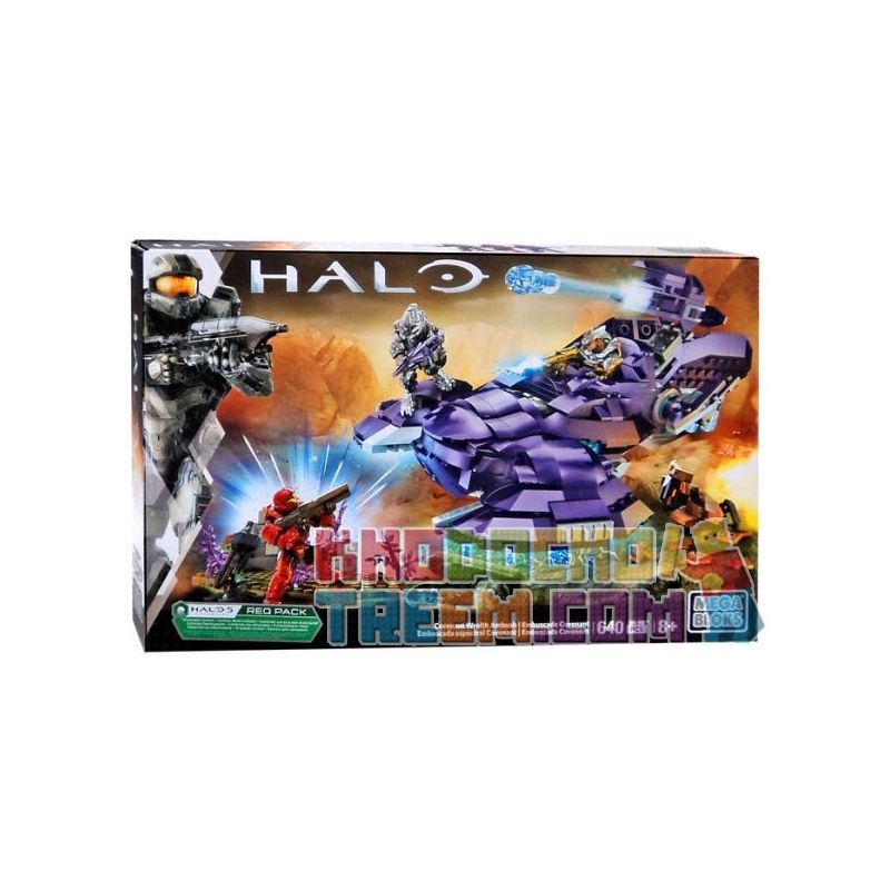 MEGA BLOKS DPJ93 non Lego GIAO ƯỚC GHOST AMBUSH bộ đồ chơi xếp lắp ráp ghép mô hình Movie & Game COVENANT WRAITH AMBUSH Phim Và Trò Chơi 640 khối