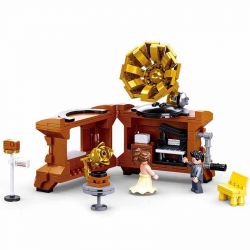 SLUBAN M38-B0881 B0881 0881 M38B0881 38-B0881 non  CỬA HÀNG BÁN ĐỒ CỔ GRAMOPHONE bộ đồ chơi xếp lắp ráp ghép mô hình Chinatown CREATOR PHONOGRAPH Khu Phố Tàu 288 khối