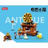 SLUBAN M38-B0881 B0881 0881 M38B0881 38-B0881 non  CỬA HÀNG BÁN ĐỒ CỔ GRAMOPHONE bộ đồ chơi xếp lắp ráp ghép mô hình Chinatown CREATOR PHONOGRAPH Khu Phố Tàu 288 khối