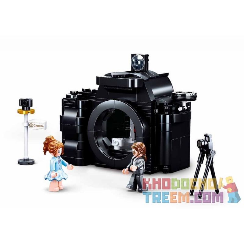 SLUBAN M38-B0882 B0882 0882 M38B0882 38-B0882 non  CỬA HÀNG MÁY ẢNH bộ đồ chơi xếp lắp ráp ghép mô hình Chinatown CREATOR Khu Phố Tàu 293 khối