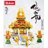 SLUBAN M38-B0935 B0935 0935 M38B0935 38-B0935 non  CUNG ĐIỆN MÂY bộ đồ chơi xếp lắp ráp ghép mô hình Fairy Swordplay Tiên Kiếm Hiệp 2083 khối