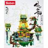 SLUBAN M38-B0936 B0936 0936 M38B0936 38-B0936 non  TÒA ÁN THANH LONG bộ đồ chơi xếp lắp ráp ghép mô hình Fairy Swordplay Tiên Kiếm Hiệp 2200 khối
