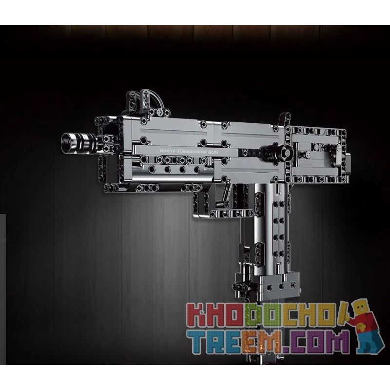 MouldKing 14012 Mould King 14012 non  SÚNG TIỂU LIÊN INGRAM MAC-10 CỦA MỸ bộ đồ chơi xếp lắp ráp ghép mô hình  MAC 10 Kỹ Thuật Công Nghệ Cao Mô Hình Phương Tiện 478 khối