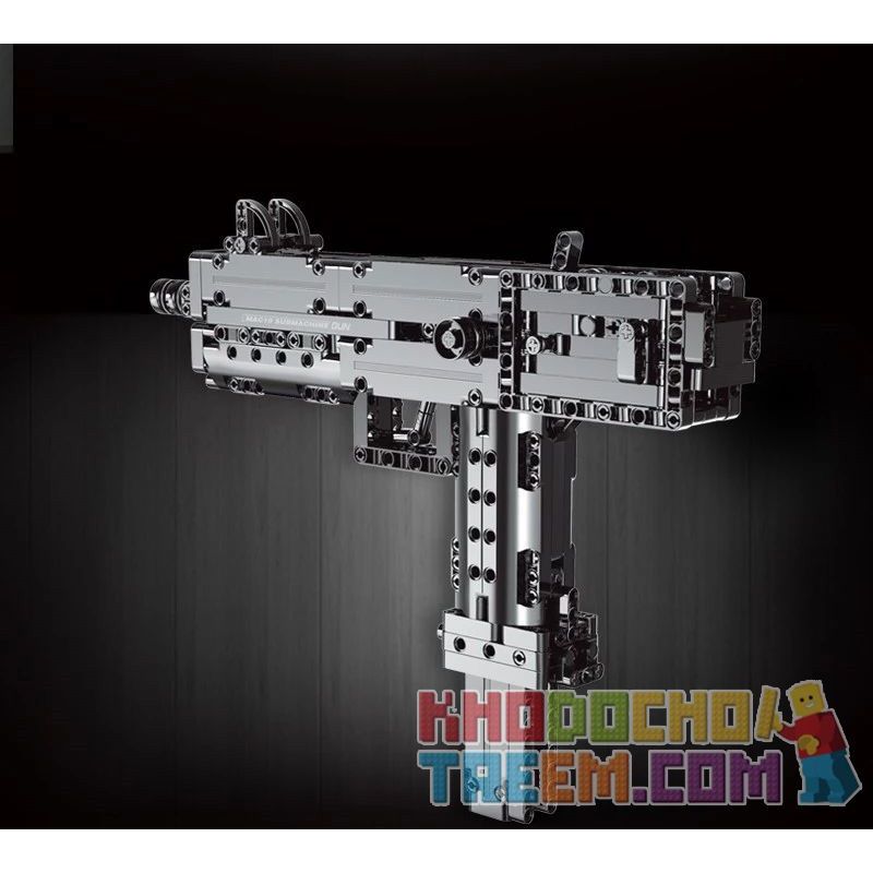 MouldKing 14012 Mould King 14012 non  SÚNG TIỂU LIÊN INGRAM MAC-10 CỦA MỸ bộ đồ chơi xếp lắp ráp ghép mô hình  MAC 10 Kỹ Thuật Công Nghệ Cao Mô Hình Phương Tiện 478 khối