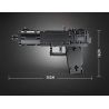 MouldKing 14008 Mould King 14008 non  SÚNG LỤC TỰ ĐỘNG GLOCK bộ đồ chơi xếp lắp ráp ghép mô hình  GLOCK AUTOMATIC PISTOL Kỹ Thuật Công Nghệ Cao Mô Hình Phương Tiện 288 khối
