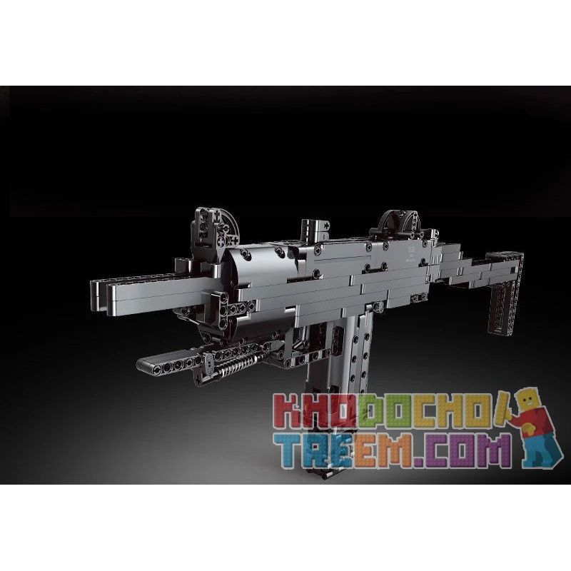 MouldKing 14006 Mould King 14006 non  SÚNG TIỂU LIÊN WOODS bộ đồ chơi xếp lắp ráp ghép mô hình  MINI UZI Kỹ Thuật Công Nghệ Cao Mô Hình Phương Tiện 796 khối