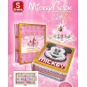 SNAKE 32110 non  SÁCH MICKEY bộ đồ chơi xếp lắp ráp ghép mô hình Mickey Mouse MICKEY BOOK Chuột Mickey 2630 khối