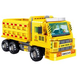 ZHEGAO QL0234 0234 non  XE BEN KỸ THUẬT bộ đồ chơi xếp lắp ráp ghép mô hình City ENGINEERING Thành Phố 755 khối