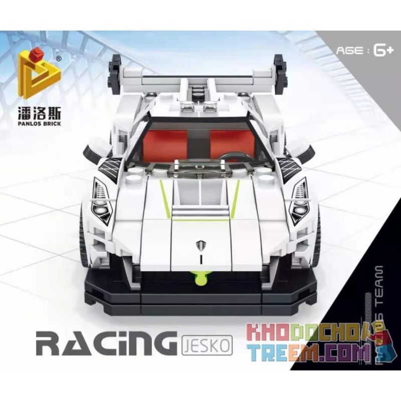 PanlosBrick 666021 Panlos Brick 666021 non  KONNY SIEK JESKO. bộ đồ chơi xếp lắp ráp ghép mô hình Speed Champions Racing Cars KOENIGSEGG JESKO Đua Xe Công Thức 350 khối