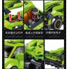 PanlosBrick 666018 Panlos Brick 666018 non  LAMBORGHINI VENO. bộ đồ chơi xếp lắp ráp ghép mô hình Speed Champions Racing Cars LAMBORGHINI VENENO Đua Xe Công Thức 348 khối