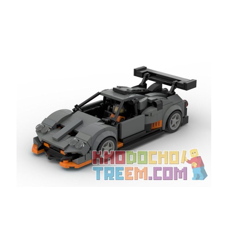 PanlosBrick 666017 Panlos Brick 666017 REBRICKABLE MOC-33637 33637 MOC33637 non  PAPANI HUAYRA. bộ đồ chơi xếp lắp ráp ghép mô hình Speed Champions Racing Cars PAGANI HUAYRA IMOLA Đua Xe Công Thức 336 khối