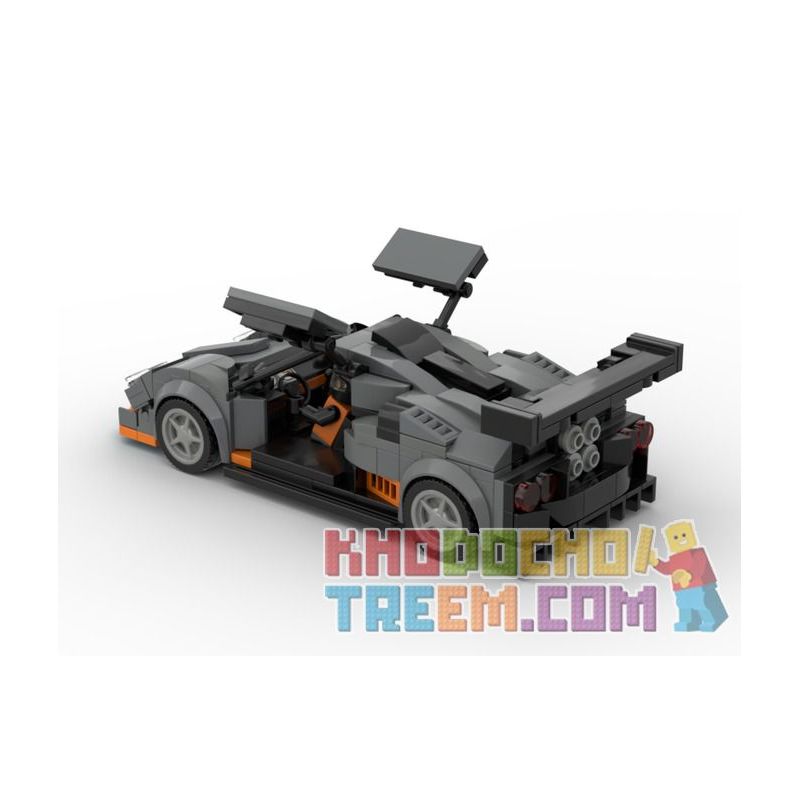 PanlosBrick 666017 Panlos Brick 666017 REBRICKABLE MOC-33637 33637 MOC33637 non  PAPANI HUAYRA. bộ đồ chơi xếp lắp ráp ghép mô hình Speed Champions Racing Cars PAGANI HUAYRA IMOLA Đua Xe Công Thức 336 khối