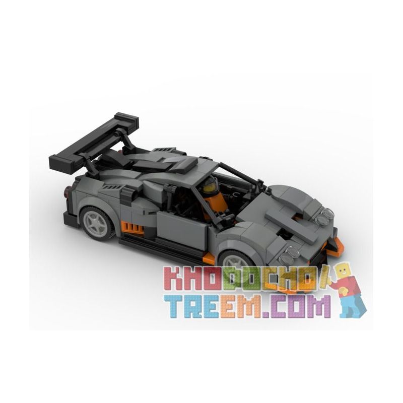 PanlosBrick 666017 Panlos Brick 666017 REBRICKABLE MOC-33637 33637 MOC33637 non  PAPANI HUAYRA. bộ đồ chơi xếp lắp ráp ghép mô hình Speed Champions Racing Cars PAGANI HUAYRA IMOLA Đua Xe Công Thức 336 khối