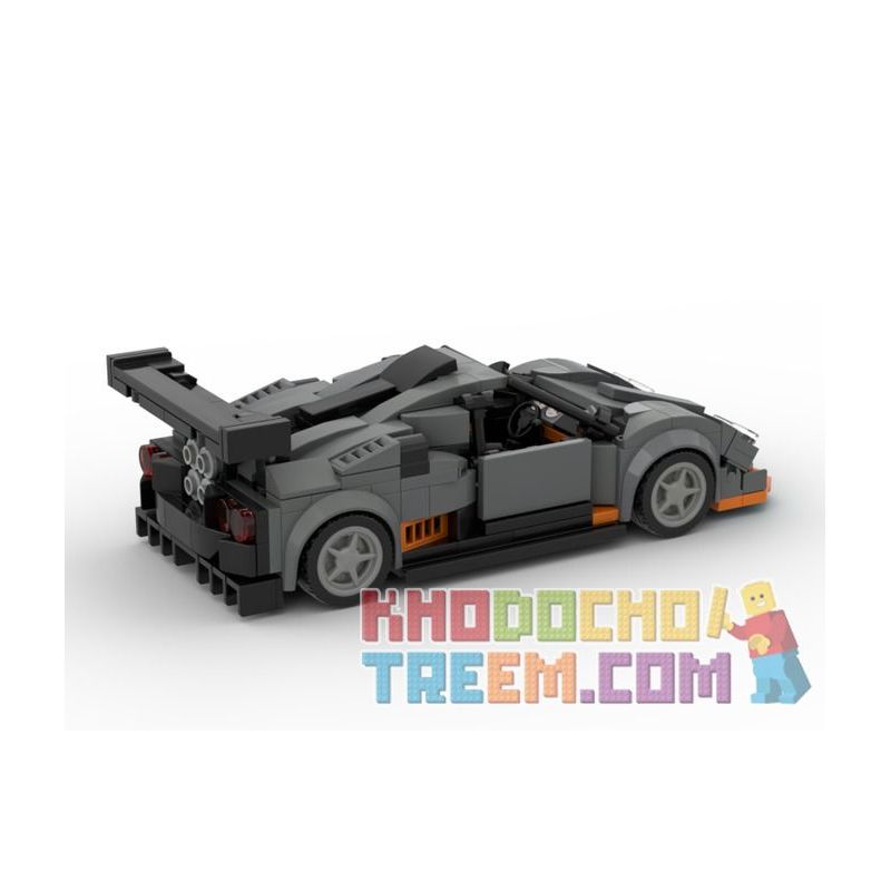 PanlosBrick 666017 Panlos Brick 666017 REBRICKABLE MOC-33637 33637 MOC33637 non  PAPANI HUAYRA. bộ đồ chơi xếp lắp ráp ghép mô hình Speed Champions Racing Cars PAGANI HUAYRA IMOLA Đua Xe Công Thức 336 khối