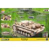 COBI CHARACTER BUILDING 2529 COBI-2529 COBI2529 non  SÚNG TẤN CÔNG SỐ 3 KIỂU D bộ đồ chơi xếp lắp ráp ghép mô hình Military Army STURMGESCHÜTZ III AUSF. D Quân Sự Bộ Đội 530 khối