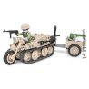 COBI 2401 non  MÔ TÔ NỬA ĐƯỜNG SDKFZ 2 bộ đồ chơi xếp lắp ráp ghép mô hình Military Army SD.KFZ.2 KETTENKRAD Quân Sự Bộ Đội 176 khối