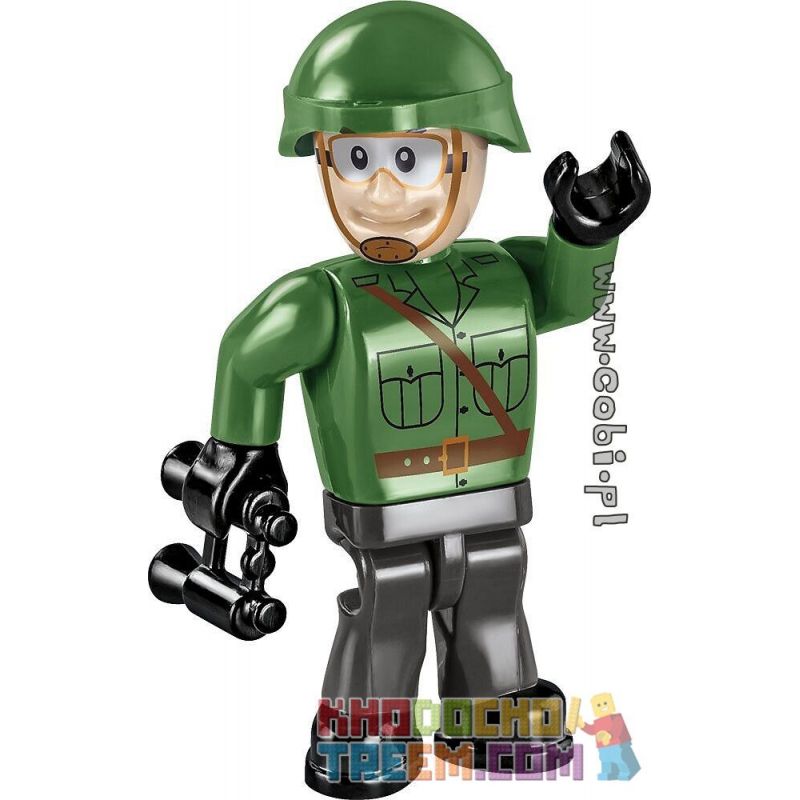 COBI 3037 non  XE TĂNG LEOPARD 1 bộ đồ chơi xếp lắp ráp ghép mô hình Military Army Quân Sự Bộ Đội 600 khối