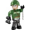 COBI 3037 non  XE TĂNG LEOPARD 1 bộ đồ chơi xếp lắp ráp ghép mô hình Military Army Quân Sự Bộ Đội 600 khối