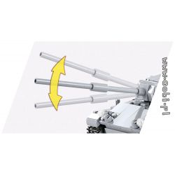 COBI 3037 non  XE TĂNG LEOPARD 1 bộ đồ chơi xếp lắp ráp ghép mô hình Military Army Quân Sự Bộ Đội 600 khối