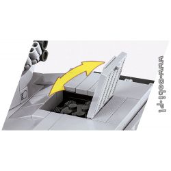 COBI 3037 non  XE TĂNG LEOPARD 1 bộ đồ chơi xếp lắp ráp ghép mô hình Military Army Quân Sự Bộ Đội 600 khối