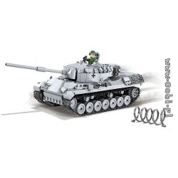COBI 3037 non  XE TĂNG LEOPARD 1 bộ đồ chơi xếp lắp ráp ghép mô hình Military Army Quân Sự Bộ Đội 600 khối