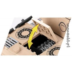 COBI 3035 non  CUỘC NỔI DẬY CỦA PANTHER WARSAW bộ đồ chơi xếp lắp ráp ghép mô hình Military Army PANTHER WARSAW UPRISING Quân Sự Bộ Đội 505 khối