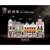 SHENZHEN RAEL ENTERTAINMENT 10010-2 10010-3 10010-4 10010-1 non  CỬA HÀNG GUITAR 4 PHONG CÁCH CHÂU QUÁN CÀ PHÊ HOA bộ đồ chơi xếp lắp ráp ghép mô hình Mini Modular THE EUROPE STREET Đường Phố Thu Nhỏ 1130 khối