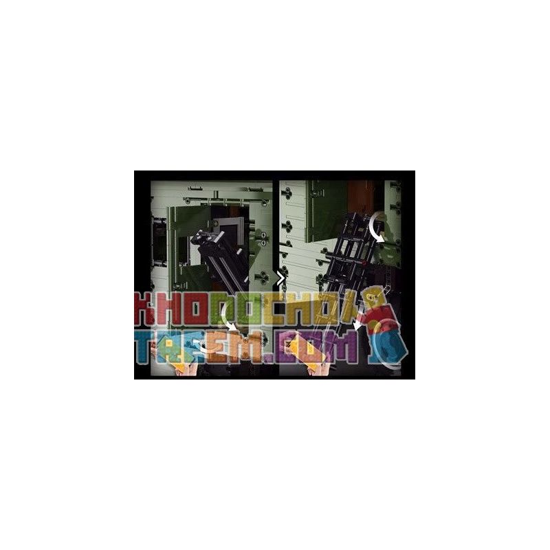 SHENZHEN RAEL ENTERTAINMENT LE-J907 J907 LEJ907 non  XE DU LỊCH MERCEDES-BENZ UNIMOG bộ đồ chơi xếp lắp ráp ghép mô hình  Kỹ Thuật Công Nghệ Cao Mô Hình Phương Tiện 6689 khối