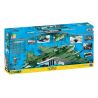COBI 5707 non  PHÁO ĐÀI BẦU TRỜI BOEING B17 MEMPHIS BELLE bộ đồ chơi xếp lắp ráp ghép mô hình Military Army BOEING™ B-17F FLYING FORTRESS™ MEMPHIS BELLE Quân Sự Bộ Đội 920 khối