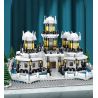 SEMBO 608003 non  CUNG ĐIỆN YANXI bộ đồ chơi xếp lắp ráp ghép mô hình Architecture PALACE BUILDING Công Trình Kiến Trúc 2587 khối