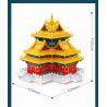 SEMBO 201095 non  PHIÊN BẢN CỦA NGƯỜI SƯU TẬP THÁP GÓC bộ đồ chơi xếp lắp ráp ghép mô hình Architecture PALACE BUILDING Công Trình Kiến Trúc 8245 khối