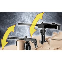 COBI 2619 non  XE TĂNG M1A2 ABRAMS bộ đồ chơi xếp lắp ráp ghép mô hình Military Army Quân Sự Bộ Đội 810 khối